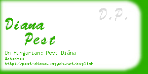 diana pest business card